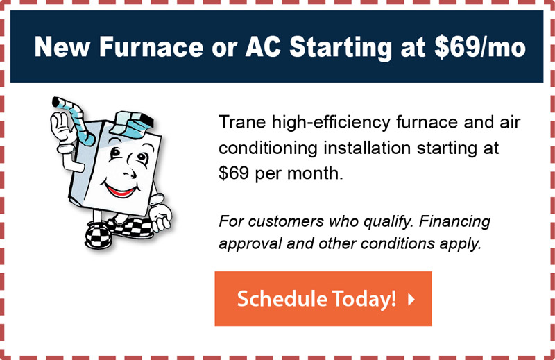 Furnace and AC financing in Macomb County