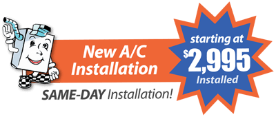 New AC installation St. Clair Shores